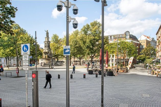 كاميرات مراقبة هانزا بلاتس تساهم بخفض عدد الجرائم