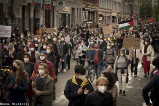 Warum es so schwer ist, gut über die Palästina-Demos zu berichten
