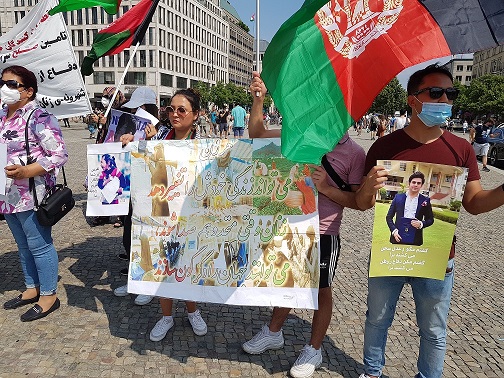 اجماع بین‌المللی زنان افغانستان: از نیروهای امنیتی و خیزش‌های مردمی حمایت می‌کنیم