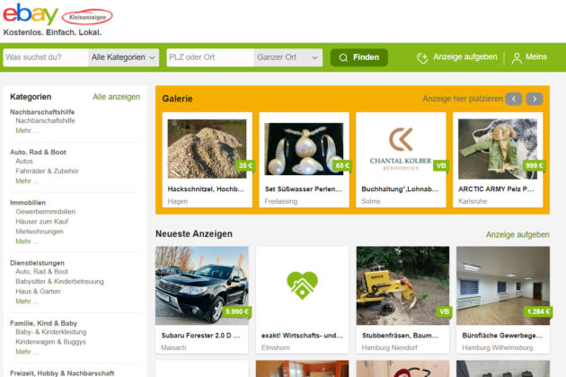 أساليب الاحتيال على موقع eBay-kleinanzeigen الشهير!