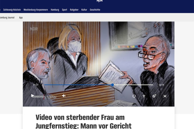 محاكمة رجل بسبب مقطع فيديو لامرأة تحتضر