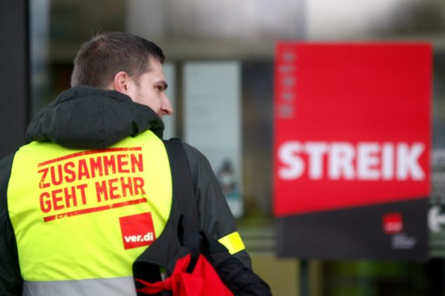 إضراب تحذيري لعدّة قطاعات في ألمانيا