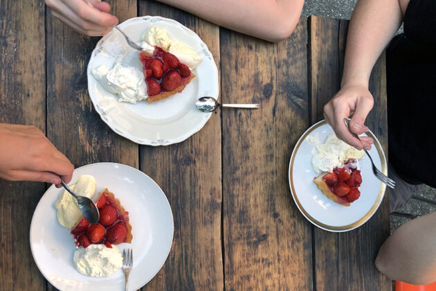 Ein Wochenende in Hamburg….im Erdbeerfeld