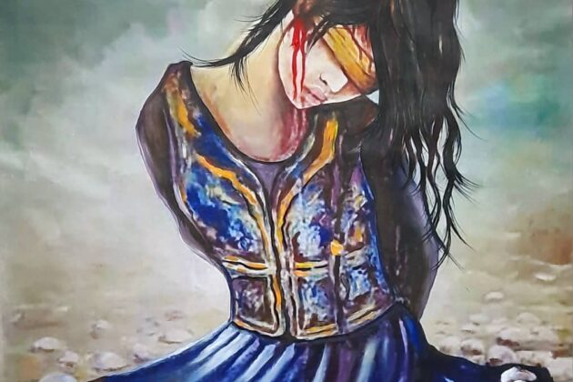 انعکاس مقاومت، دادخواهی و نقد اجتماعی در نقاشی‌های هنرمند افغان