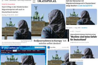 زن محجبه مقابل دروازه براندنبورگ: نمادی از کلیشه‌ها و خطرات سوء استفاده از تصاویر