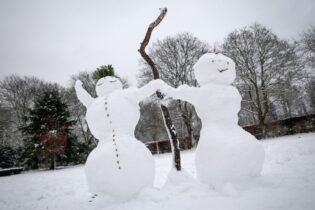 الطقس الشتوي في هامبورغ