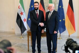 احمد الشرع در برلین